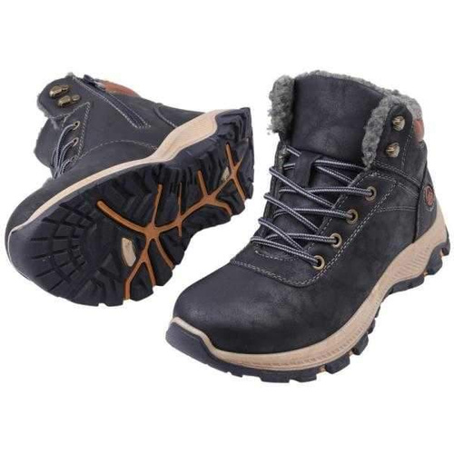 Trzewiki damskie B207B-3.NAVY/BROWN (36/41,8par)