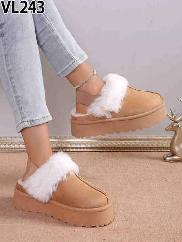 Kapcie damskie VL243.CAMEL (36/41,12par)