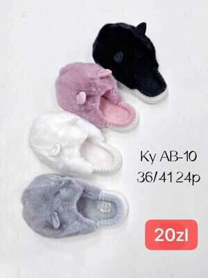 Kapcie damskie 7AKYAB-10.MIX (36/41,24par)