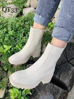 Botki damskie 7AQT33.BEIGE Ocieplane (36/41,12par)