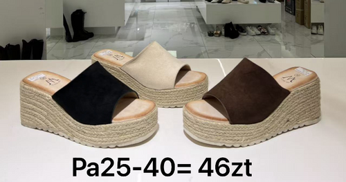 Klapki damskie 7APA25-40.BROWN (36/41,12par)