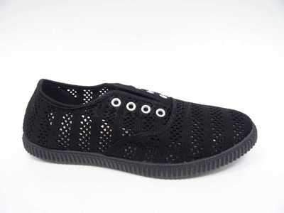 Trampki damskie 7AC010-21.ALLBLACK (36/41,8par)