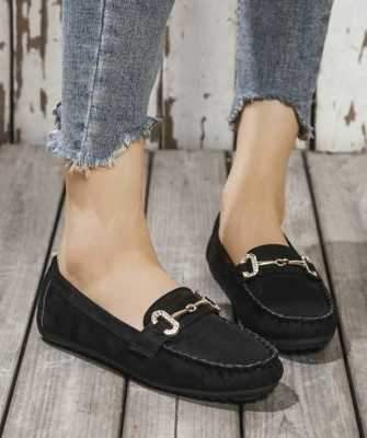 Balerinki damskie 7AZA11.BLACK (36/41,12par)
