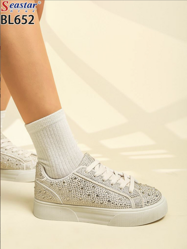 Buty sportowe damskie 7ABL652.BEIGE (36/41,12par)