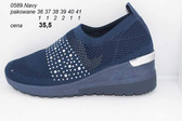 Botki damskie 7A0598.NAVY (36/41,8par)