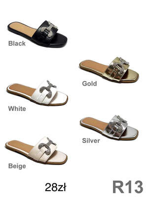 Klapki damskie 7AR13.KOLORDOWYBORU (36/42,12par)