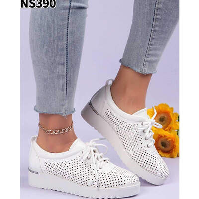 Półbuty damskie   7ANS390.WHITE  (36/41,12par)