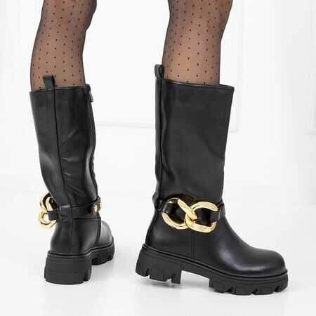 Kozaki damskie RQ2651-1.BLACK (36/41,12par)