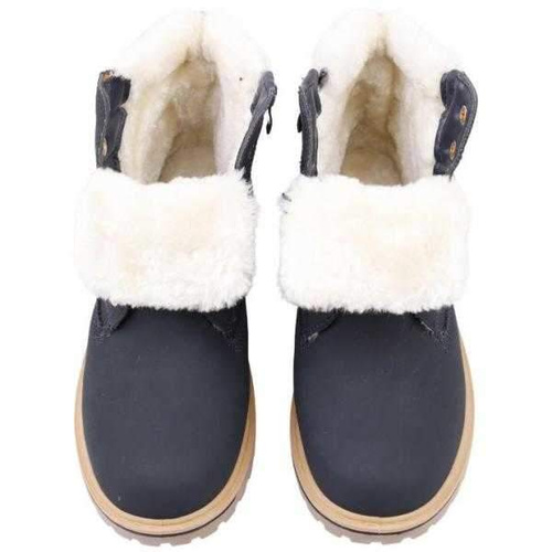 Trzewiki damskie B164-3.NAVY/CAMEL (37/41,8par)
