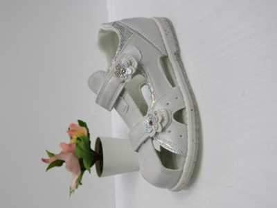 Sandały dziewczęce 3AAB272.WHITE (25/30,12par)