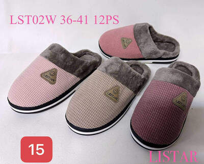 Kapcie damskie  7ALST02W.MIX   (36/41,24par)