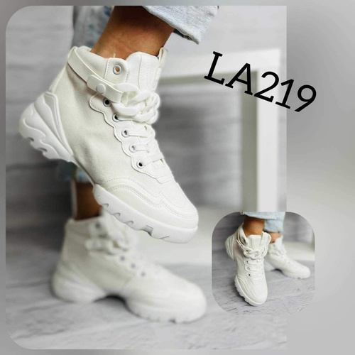 Botki damskie 7ALA219.WHITE (36/41,12par)