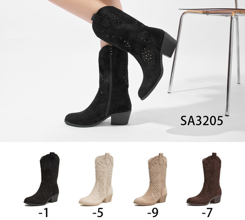 Kozaki damskie 7ASA3205.KOLORDOWYBORU (36/41,12par)