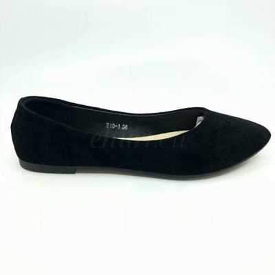 Balerinki damskie 7AB10-1.BLACK (36/41,12par)