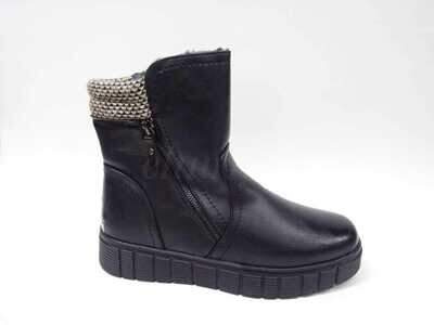 Botki damskie 7A7763-1.BLACK (37/42,12par)