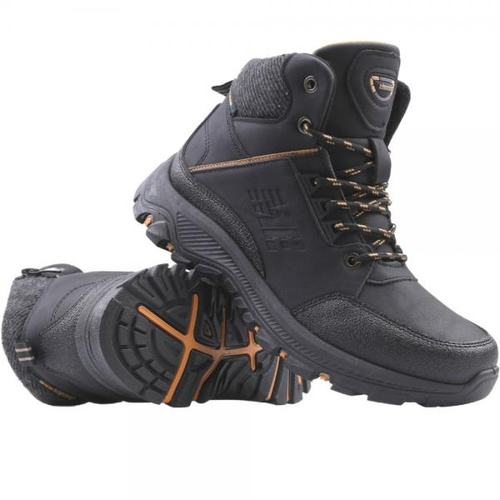 Trzewiki damskie B2040-1.BLACK/CAMEL (36/41,8par)