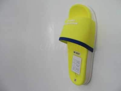 Klapki damskie 7AWF2035-7.YELLOW (36/41,12par)