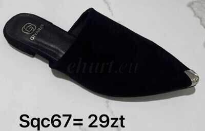 Klapki damskie 7ASQC67.KOLORDOWYBORU (36/41,12par)