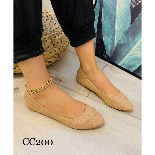 Balerinki damskie CC200.GOLD (36/41,12par)