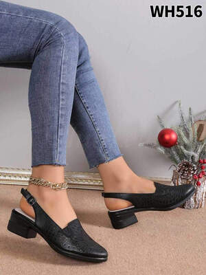 Sandały damskie 7AWH516.BLACK (36/41,12par)