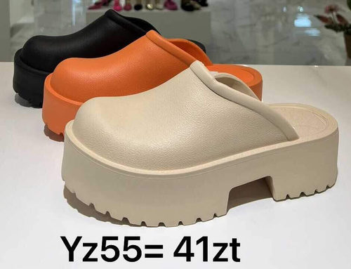 Klapki damskie 7AYZ55.KOLORDOWYBORU (36/41,12par)