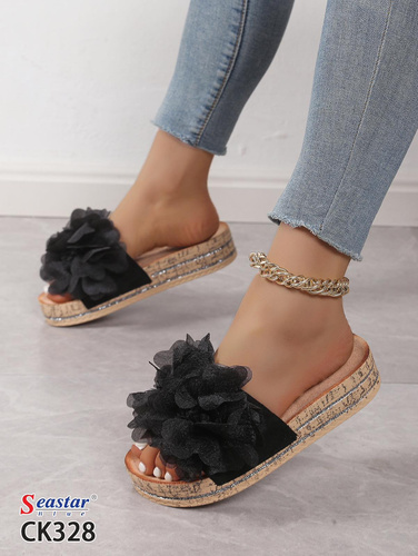 Klapki damskie CK328.BLACK (36/41,12par)