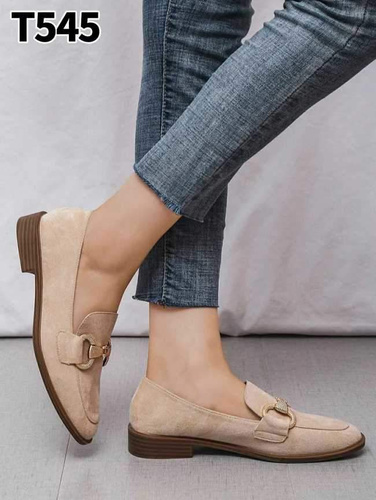 Balerinki damskie 7AT545.BEIGE (36/41,12par)
