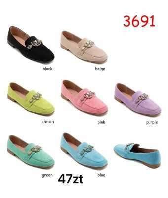 Balerinki damskie 7A3891.KOLORDOWYBORU (36/41,12par)