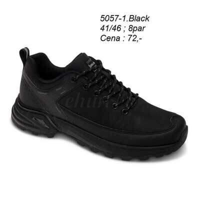 Buty sportowe męskie 9A5057-1.BLACK (41/46,8par)