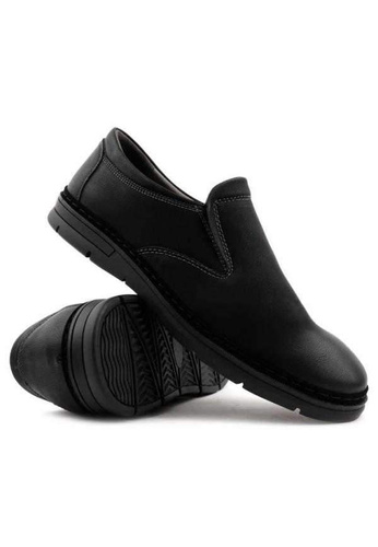 Półbuty męskie AB137A-7.BLACK (40/45,8par)