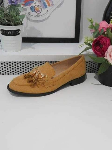 Balerinki damskie 7A77-441.CAMEL (36/41,12par)