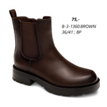 Botki damskie B-3-1360.BROWN (36/41,8par)