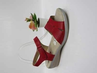 Sandały damskie 7AW753-4.RED (36/41,12par)