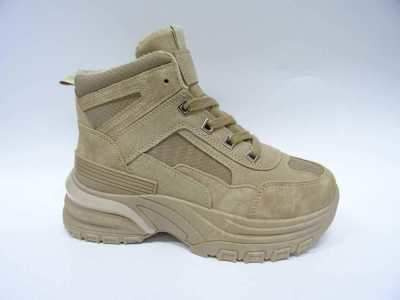 Trzewiki damskie  7AH2101B.KHAKI     (36/41,12par)