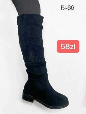 Kozaki damskie ocieplane 7ABL-66.BLACK (36/41, 12par)