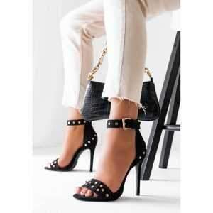 Sandały damskie   7AFD-155.BLACK  (36/41,12par)