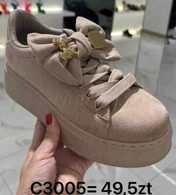 Buty sportowe damskie 7AC3005.BEIGE (36/41,12par)