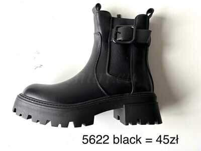 Botki damskie 7A5622.BLACK (36/41,12par)
