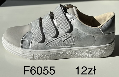 Buty sportowe damskie F6055.SILVER (36/41,12par)