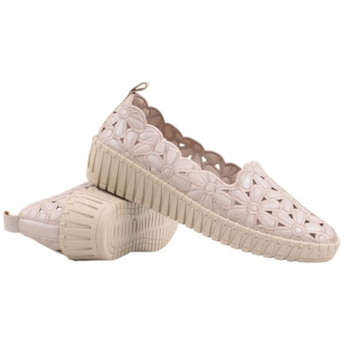 Balerinki damskie F38-12.BEIGE (36/41,12par)