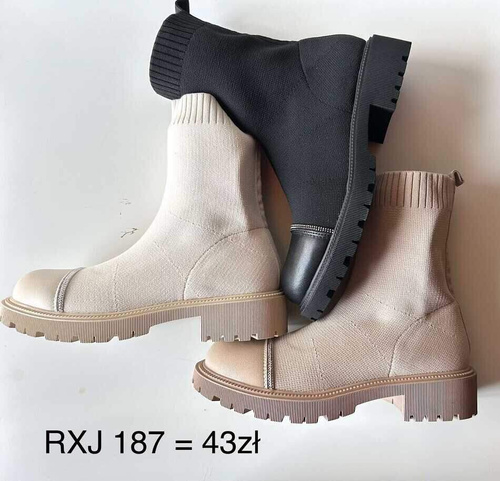 Botki damskie 7ARXJ187.KOLORDOWYBORU (36/41,12par)