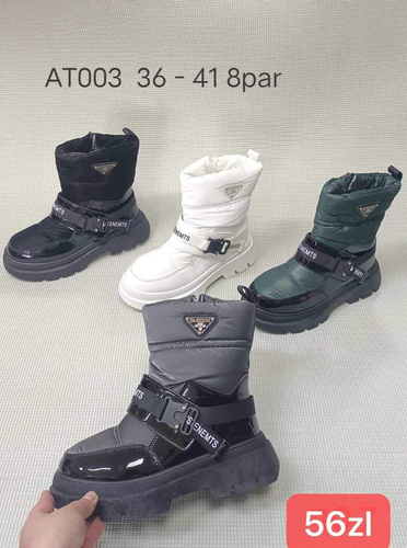Botki damskie 7AAT003.KOLORDOWYBORU (36/41,8par)