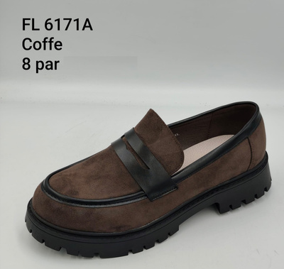 Półbuty damskie  7AFL6171A.COFFE (36/41,8par)