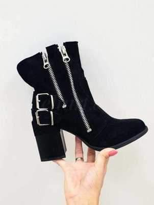 Botki damskie A5710A.BLACK (36/41,12par)