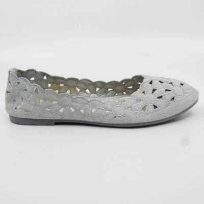 Balerinki damskie F27-2.SILVER (36/41,12par)