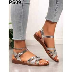 Sandały damskie 7APS09.SILVER (36/41,12par)