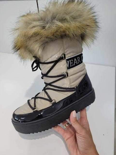 Botki damskie HY821-63.KHAKI (36/41,12par)