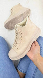 Botki damskie ZY227-8.BEIGE (36/41,12par)
