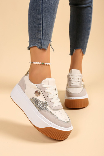 Buty sportowe damskie 7ABL621.BEIGE  (36/41,12par)