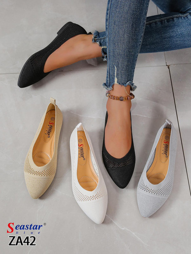 Balerinki damskie ZA42.GREY (36/41,12par)